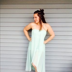 Mint Blue Beach Dress